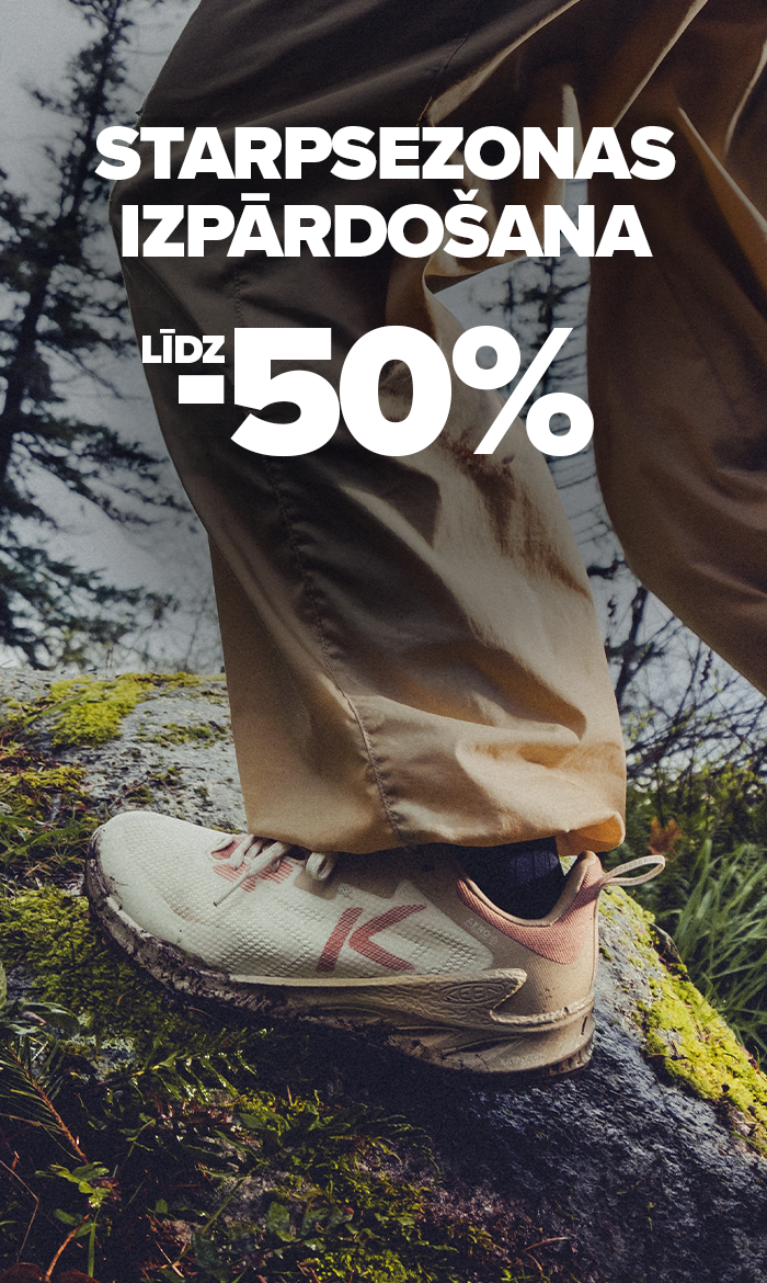 Sezonas vidus izpārdo&scaron;ana līdz -40%! Izvēlies tagad un ietaupi. Piedāvājums spēkā līdz 2026 05 31 atlasītām precēm. Bezmaksas atgrie&scaron;ana 365 dienu laikā.